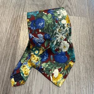 Liberty Of London Italian Silk Floral Tie Multi 3-3/4”